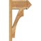 Ekena Millwork Westlake Arts & Crafts Rough Sawn Outlooker, Western Red Cedar, 8"W x 16"D x 28"H OUT08X16X28WTL03RWR - alternate 2